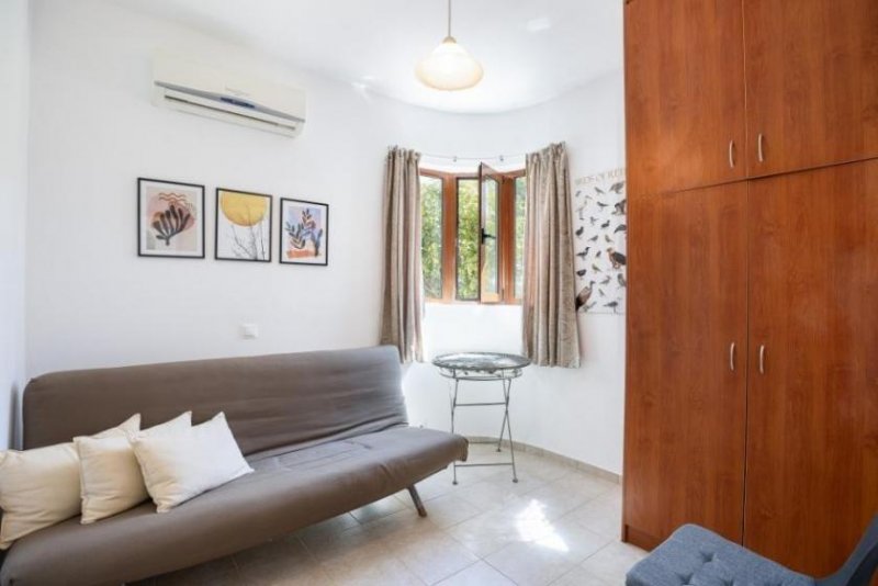 Ag. Paraskevi bei Rethymno Kreta, Ag. Paraskevi: Tolle Wohnung in schöner Anlage mit Meerblick zu verkaufen Wohnung kaufen